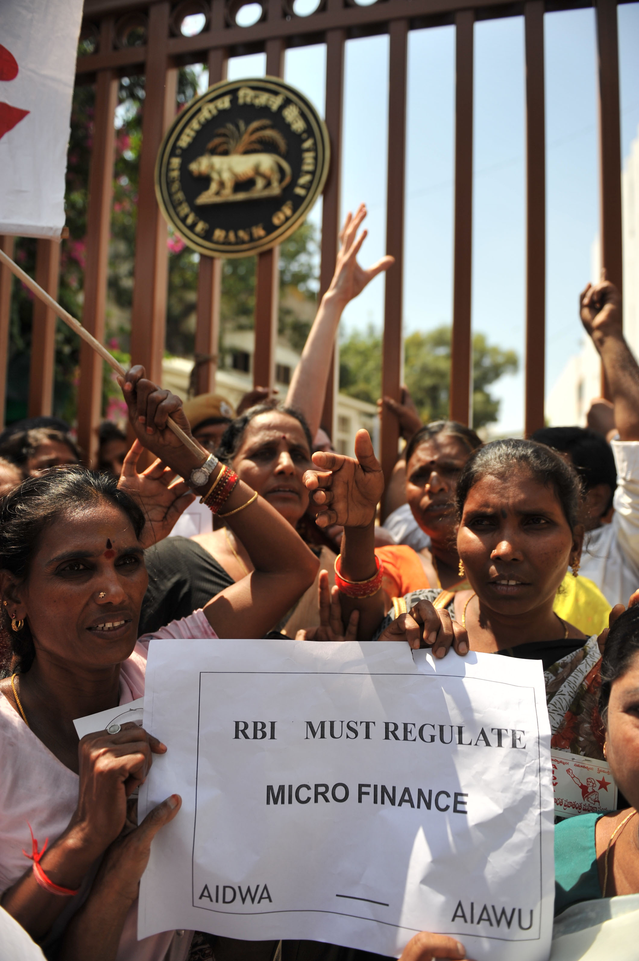 Indian activists of The All-India Democratic